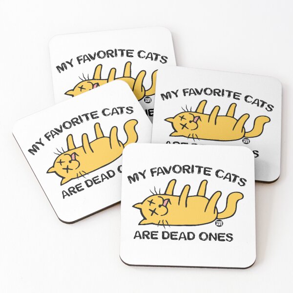 Item preview, FAVORITE CATS DEAD ONES designed and sold by TODD GOLDMAN.