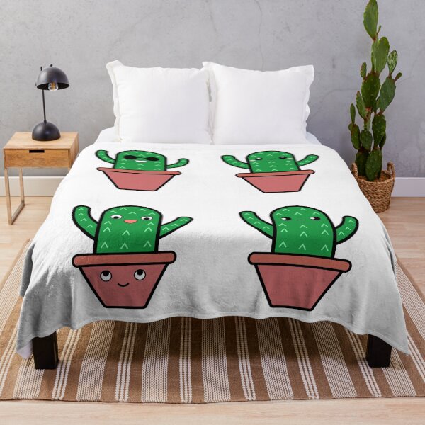 Item preview, Cute Funny Kawaii Potted Cactus Pack designed and sold by Sunserize Designs.