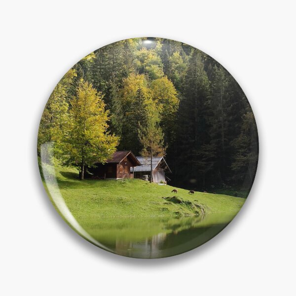 Item preview, Cottage in the forest designed and sold by ChicVoyagePics.