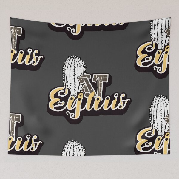 Item preview, Retro Fantasy Cactus Doodle Logo Gibberish designed and sold by Chubuter.