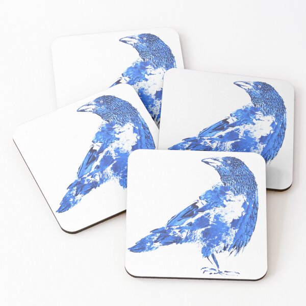 Item preview, Innocent Crow (ink blue/white) designed and sold by D-Vogt-Grafik.