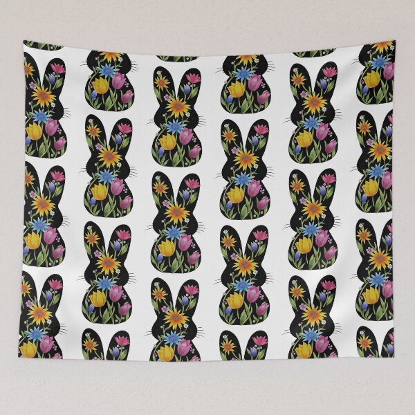 Item preview, rabbit flower designed and sold by jkrphoto.