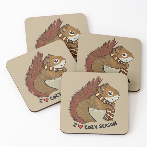 Item preview, Cozy Season Squirrel  designed and sold by Lisa Gene.