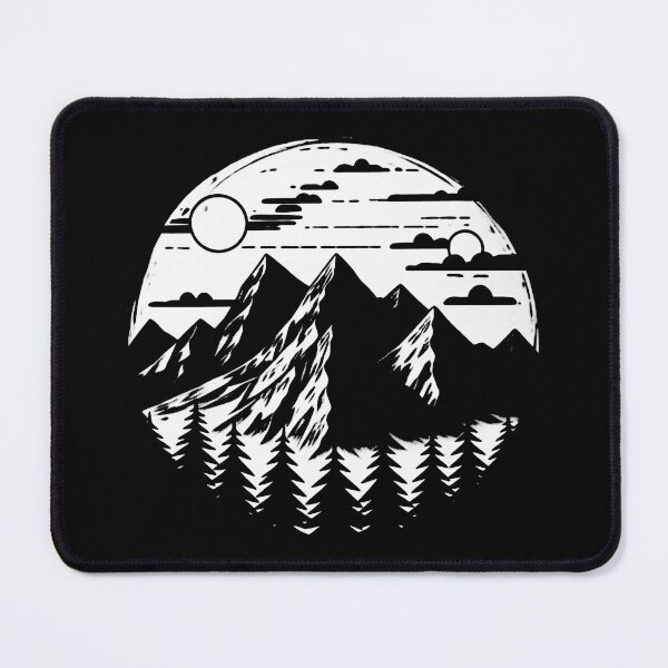 Item preview, Copy of Mountains landscape with sun and forest designed and sold by Szkicerka.