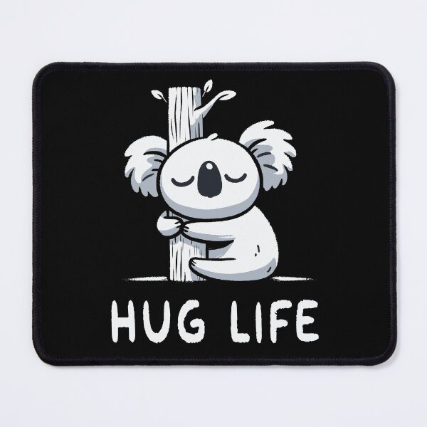 Item preview, Hug Life Hugging Koala designed and sold by DoodleDashShop.