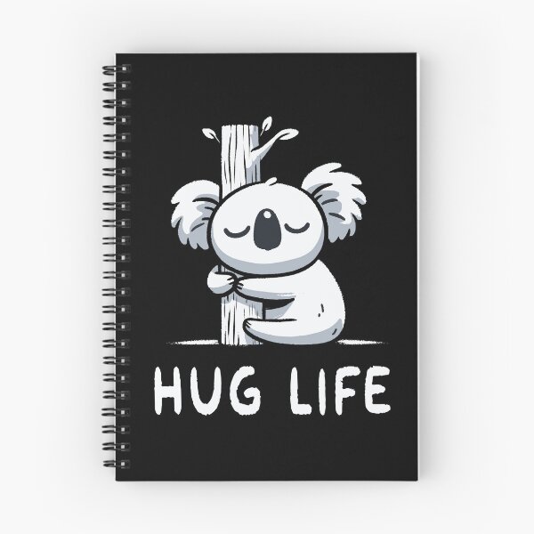 Item preview, Hug Life Hugging Koala designed and sold by DoodleDashShop.