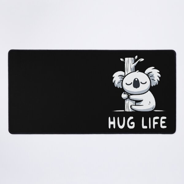 Artikelvorschau, Hug Life Hugging Koala entworfen und verkauft von DoodleDashShop.