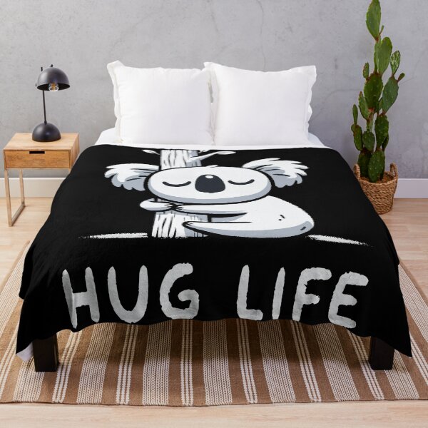 Item preview, Hug Life Hugging Koala designed and sold by DoodleDashShop.