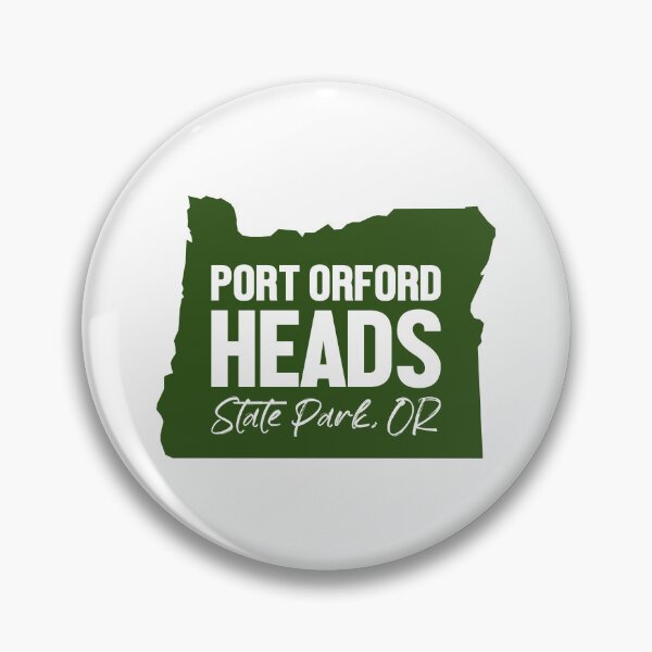 Item preview, Port Orford Heads State Park Oregon Map designed and sold by bivenart.
