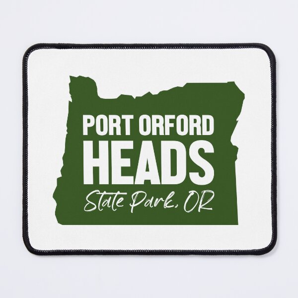 Item preview, Port Orford Heads State Park Oregon Map designed and sold by bivenart.