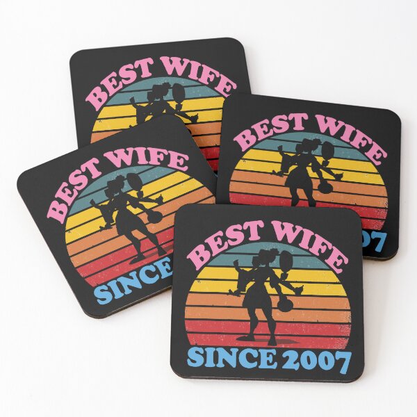 Item preview, Best Wife Since 2007 Epic Matching Wedding Anniversary designed and sold by Red-Gifts.