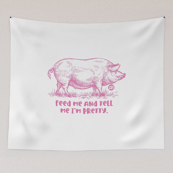 Item preview, FEED ME TELL ME PRETTY PIG designed and sold by TODD GOLDMAN.