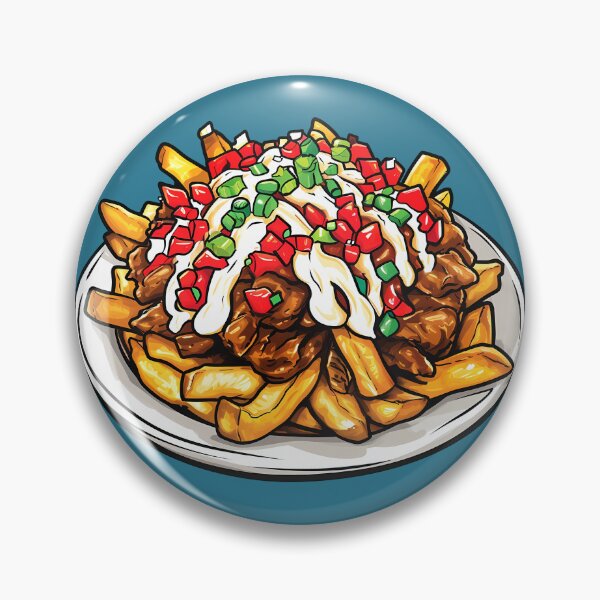 Item preview, Canadian Poutine Meal Fries Hand Drawn Illustration Food  designed and sold by meganohm.