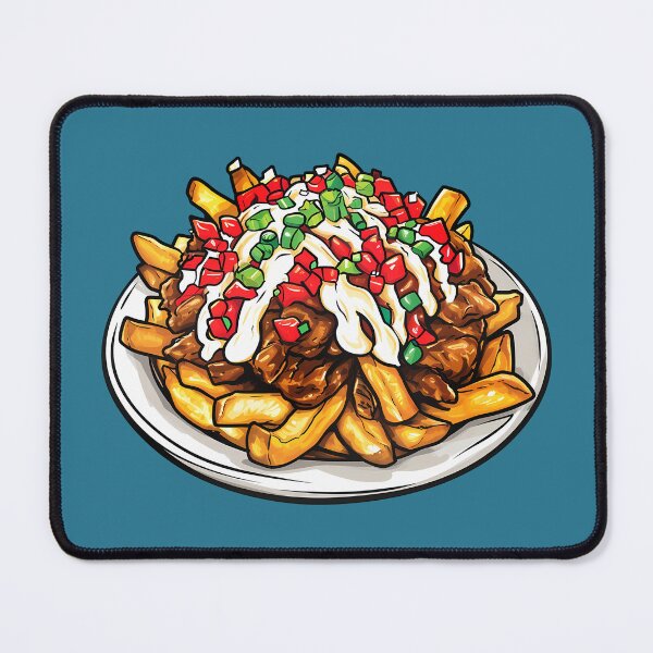 Item preview, Canadian Poutine Meal Fries Hand Drawn Illustration Food designed and sold by meganohm.