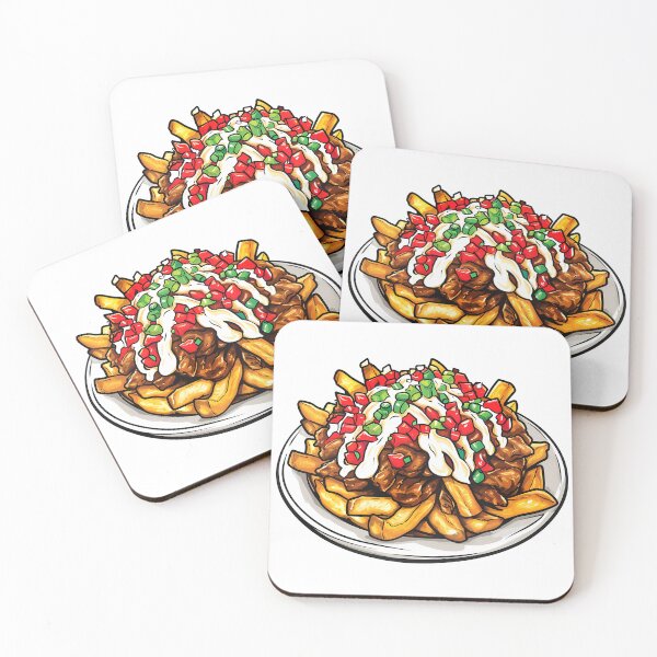 Item preview, Canadian Poutine Meal Fries Hand Drawn Illustration Food  designed and sold by meganohm.