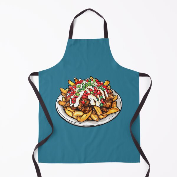 Item preview, Canadian Poutine Meal Fries Hand Drawn Illustration Food designed and sold by meganohm.