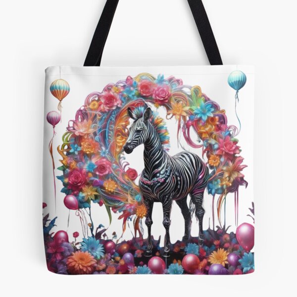 Item preview, Zebra Loves Balloons And Flowers  designed and sold by BotunPeony.