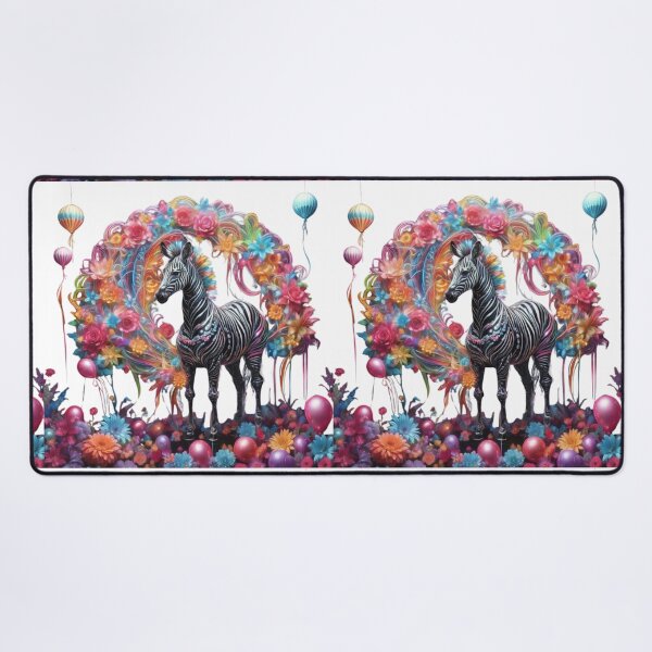 Item preview, Zebra Loves Balloons And Flowers designed and sold by BotunPeony.