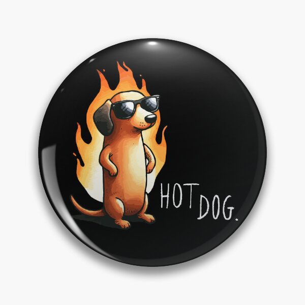 Artikelvorschau, Hotdog Hot Dog Dachshound entworfen und verkauft von DoodleDashShop.