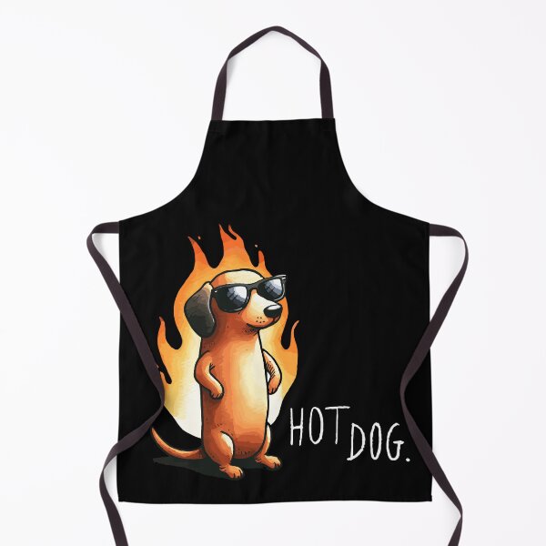 Artikelvorschau, Hotdog Hot Dog Dachshound entworfen und verkauft von DoodleDashShop.