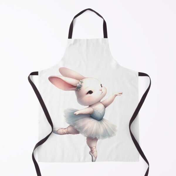Item preview, Ballet Hopper: Whimsical Rabbit Dancing in Watercolor designed and sold by KNAA.