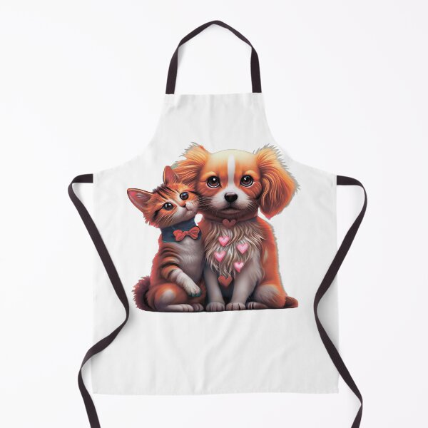 Item preview, Dog and cat in love designed and sold by MagelliShop.