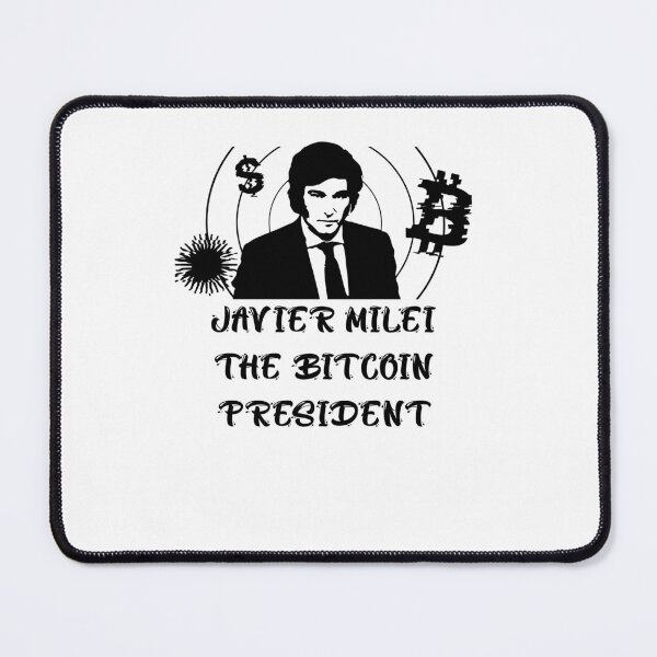 Item preview, Javier Milei essential Tshirt designed and sold by exponentialart.