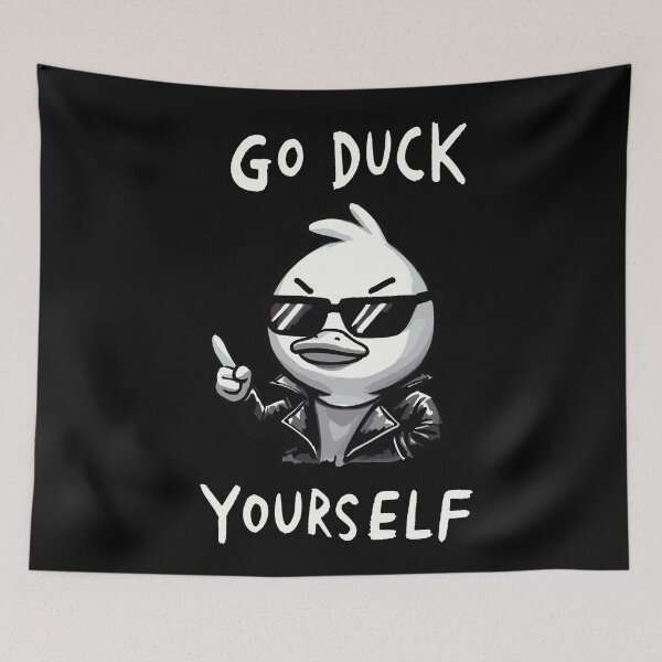 Item preview, Go Duck Yourself designed and sold by DoodleDashShop.