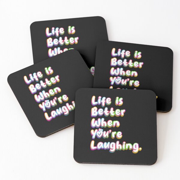 Item preview, Life Is Better When You're Laughing designed and sold by TheArtOfPat.