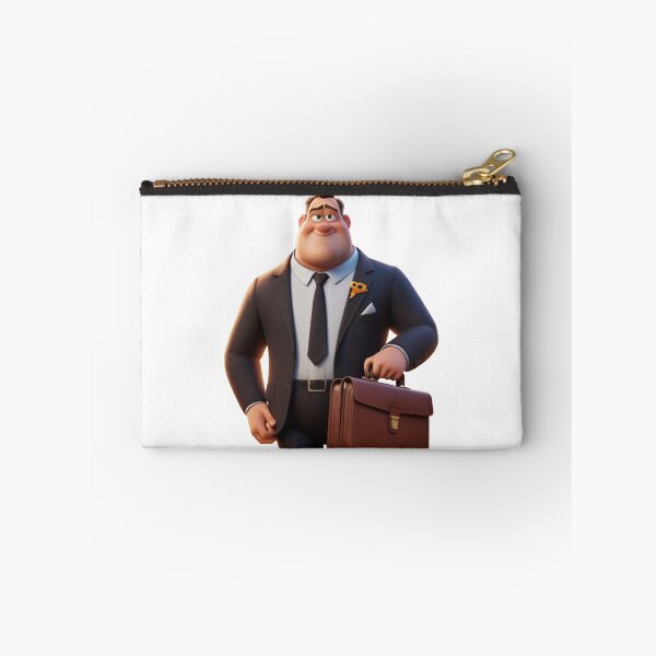 Item preview, Businessman Character with Briefcase designed and sold by DotsAndDesigns.