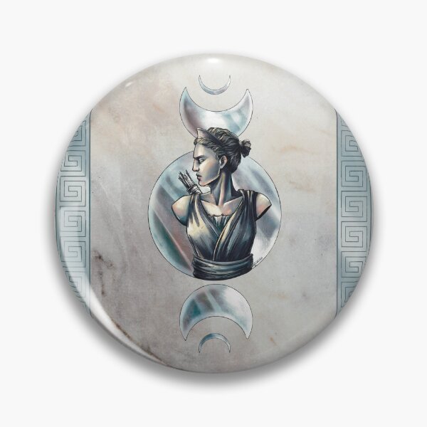 Item preview, Artemis Moon Goddess Marble designed and sold by I-Am-Daley.