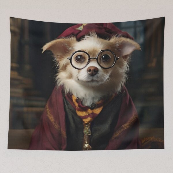Item preview, Wizardry Paws: Magical Scholar designed and sold by DoggyDream.