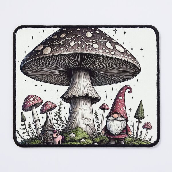 Item preview, Mushrooms and gnomes designed and sold by TOMASZ-ART.