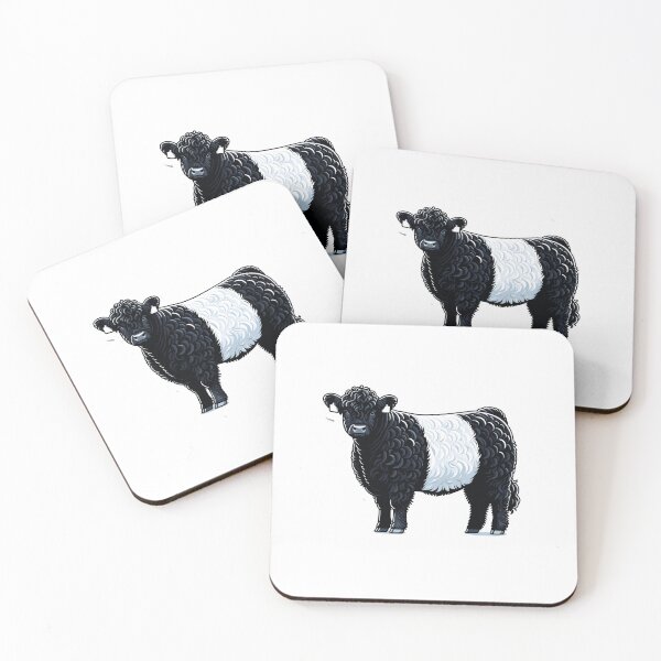 Item preview, Belted Galloway Cow  designed and sold by cave-canvas.