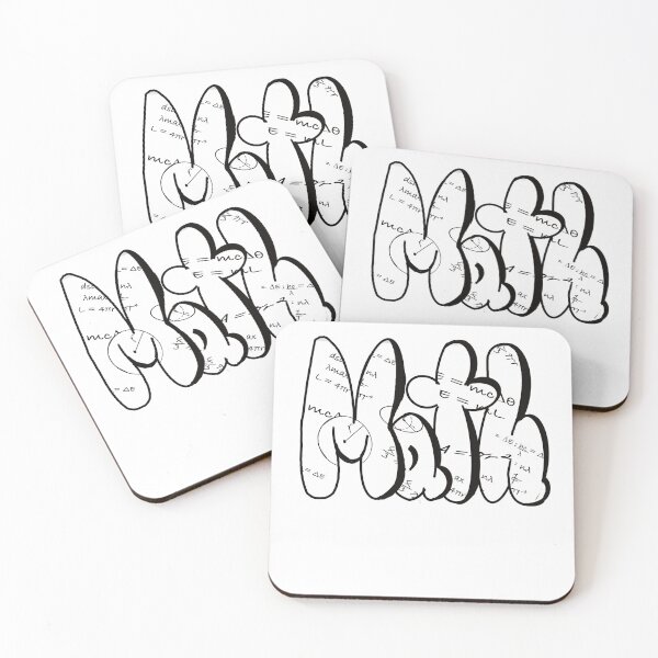 Item preview, Mathematics Maths formulae with the word Math designed and sold by Artonmytee.