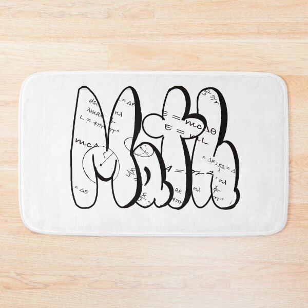 Item preview, Mathematics Maths formulae with the word Math designed and sold by Artonmytee.