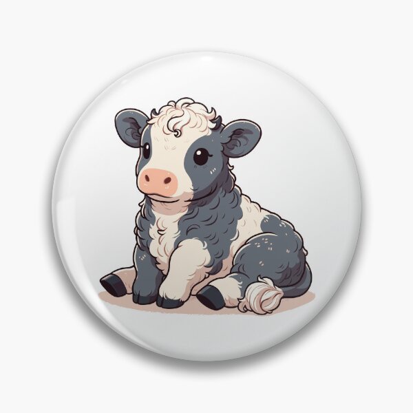 Item preview, Belted Galloway Cow  designed and sold by cave-canvas.