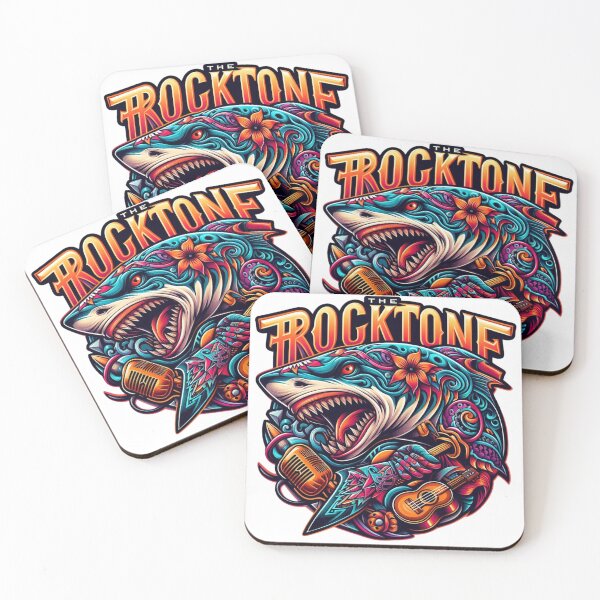 Item preview, Aqua Rock Fury - Electric Shark Concert designed and sold by RockToneShop.
