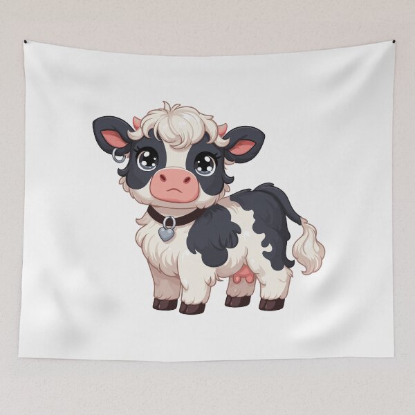 Item preview, Belted Galloway Cow  designed and sold by cave-canvas.