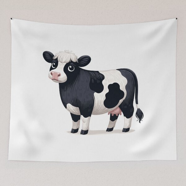 Item preview, Belted Galloway Cow  designed and sold by cave-canvas.