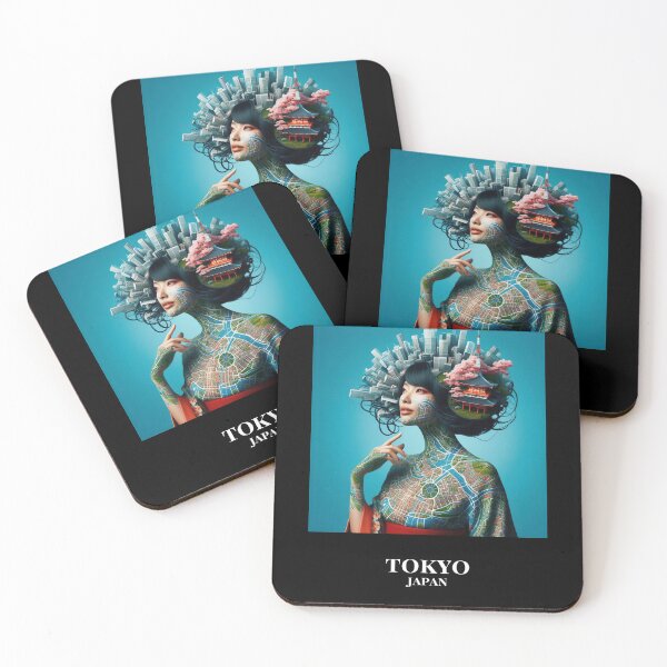 Item preview, Tokyo - the world of cities as living beings in a magical realm. designed and sold by CitiesAsWomen.