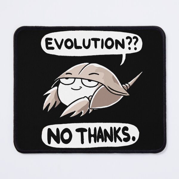 Item preview, Evolution? No thanks Horseshoe crab Living fossil designed and sold by DoodleDashShop.