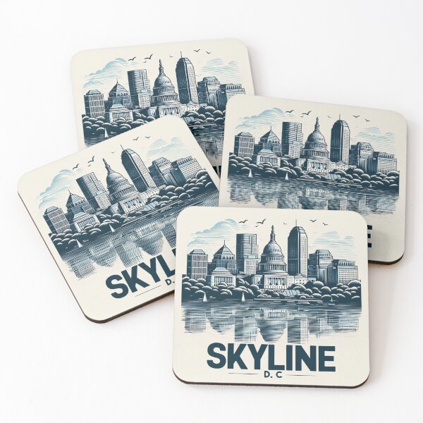 Item preview, Washington D.C Skyline designed and sold by mdialiafell.