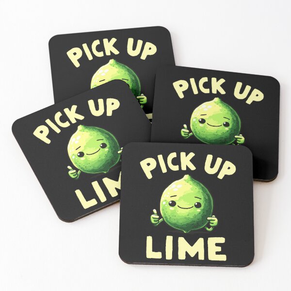 Item preview, Funny Pick up Line Green Lime designed and sold by DoodleDashShop.