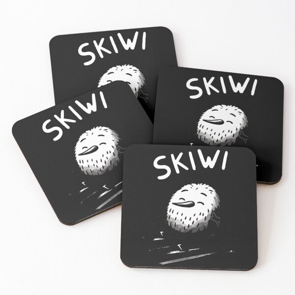 Item preview, Ski Skiwi Kiwi designed and sold by DoodleDashShop.