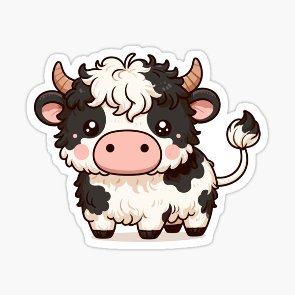Item preview, Belted Galloway Cow  designed and sold by cave-canvas.