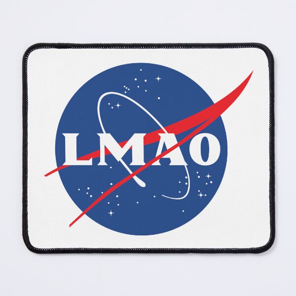 Item preview, LMAO Nasa Lies Logo designed and sold by VectorDesigner.