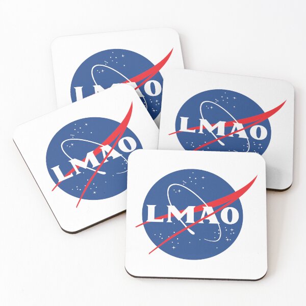 Item preview, LMAO Nasa Lies Logo designed and sold by VectorDesigner.