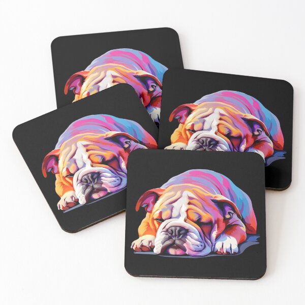Item preview, Cute Bulldog Sleeping designed and sold by Leonardo Palumbo.
