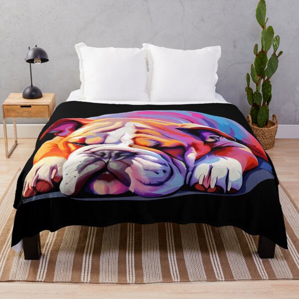 Item preview, Cute Bulldog Sleeping designed and sold by Leonardo Palumbo.